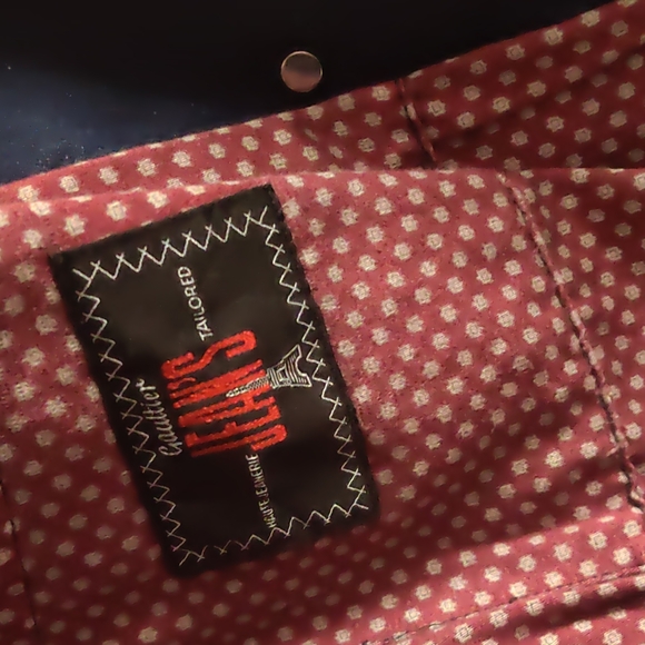 Jean Paul Gaultier JPG Rare Vintage Military Jean Jacket - Picture 7 of 8